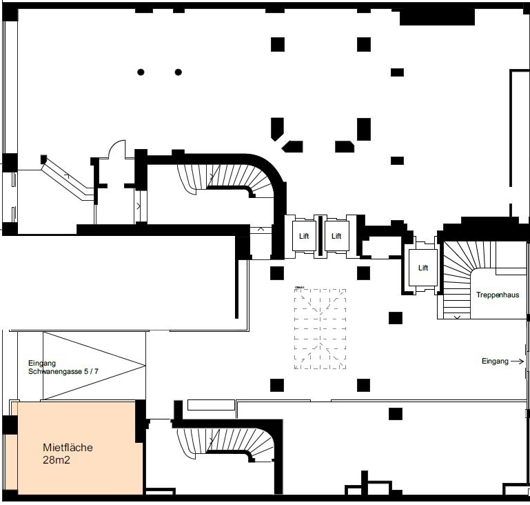 Negozio di 28m²