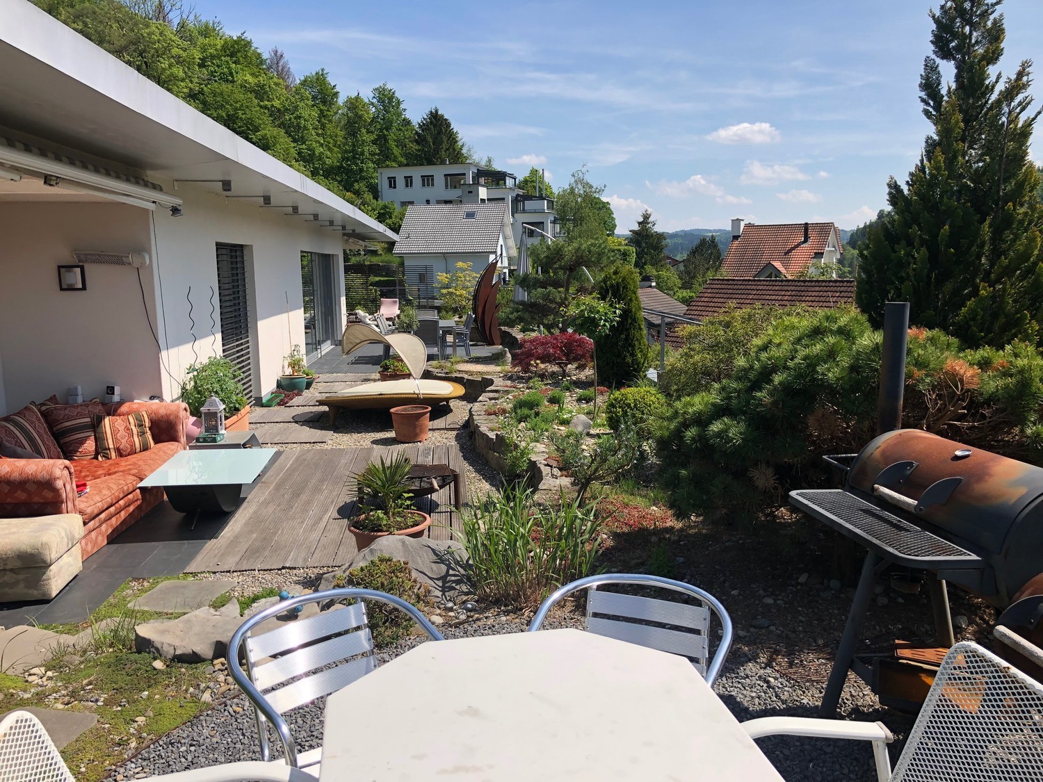 Furnished 2.5-room apartment (70 m2) with large terrace and hot tub - temporary sublet from now (all inclusive + 1 Gbit/s internet), photo 4 of 10