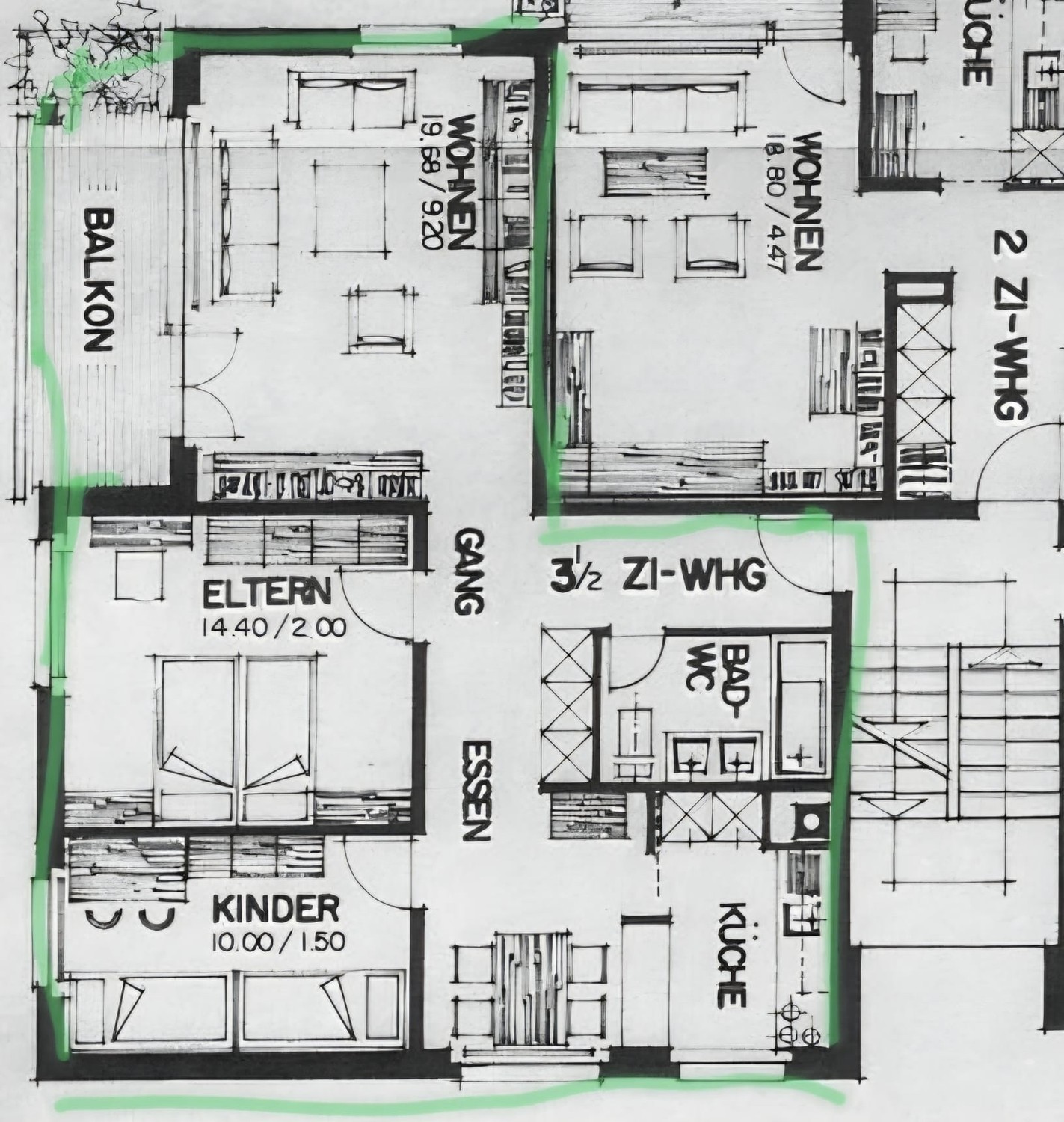 3 ½ rooms apartment, photo 5 of 9