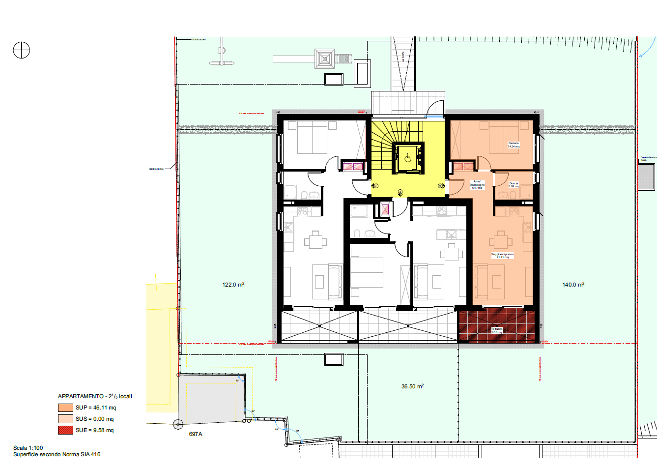 2 ½ Zimmer-Wohnung