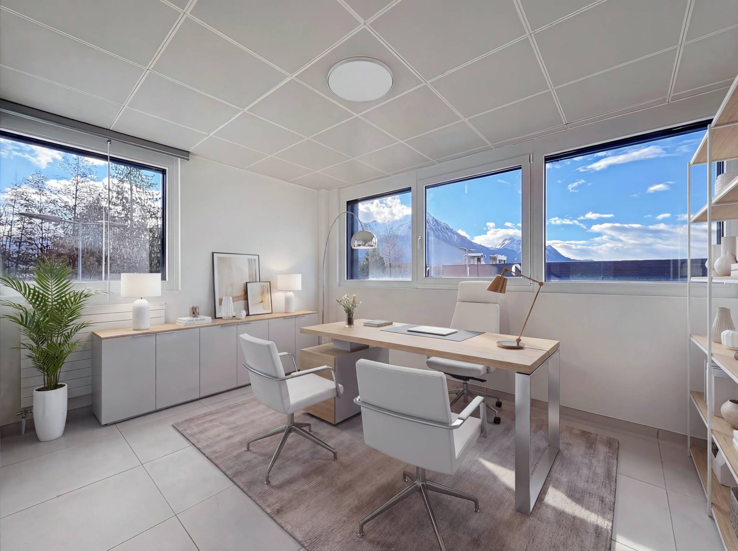 65m² office