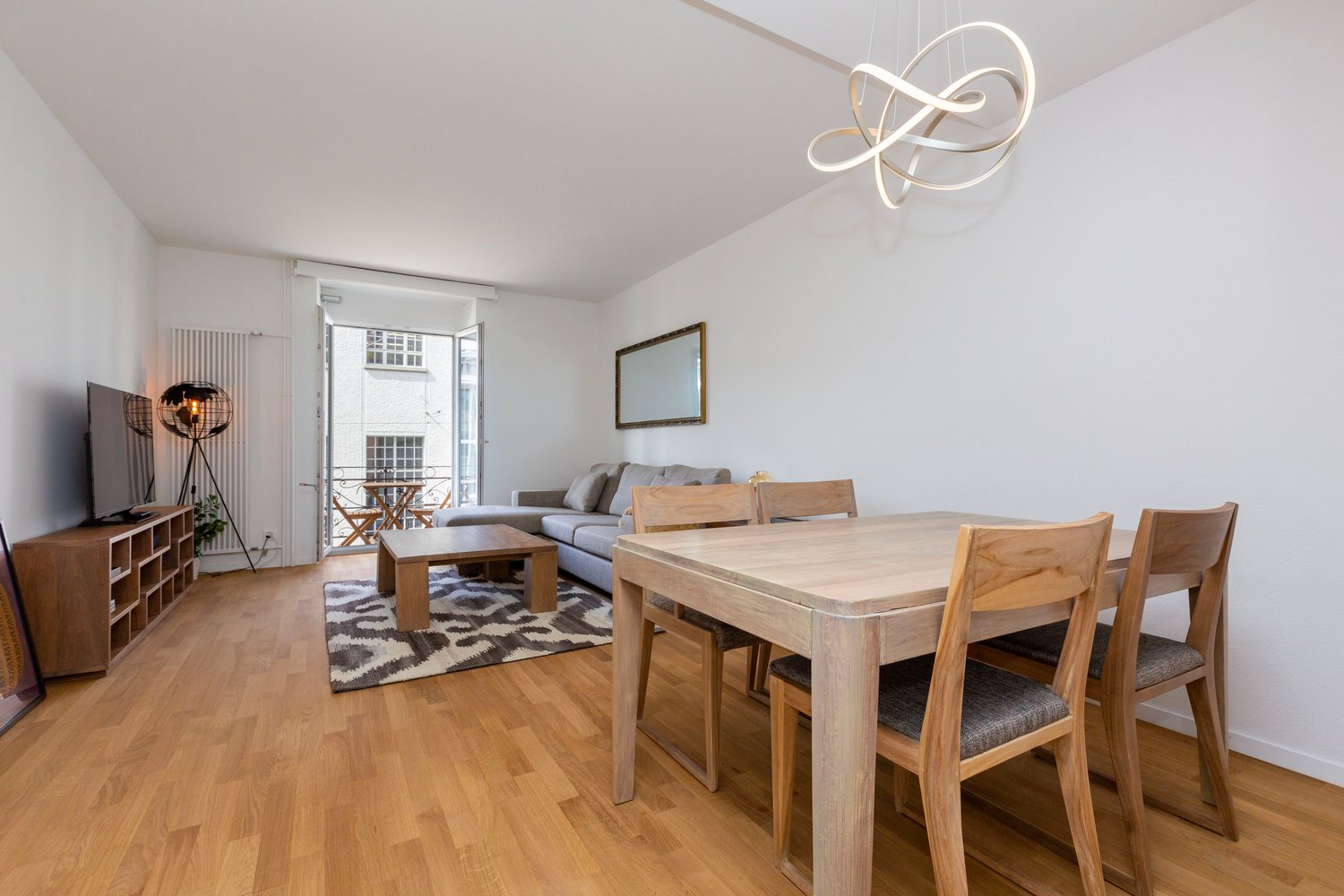 3 ½ rooms furnished flat
