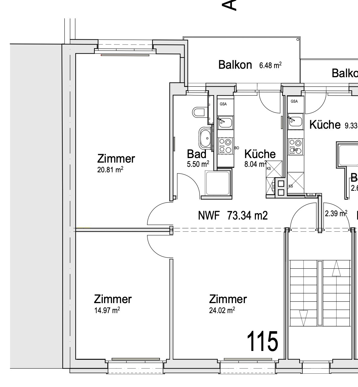 3 rooms apartment, photo 9 of 9