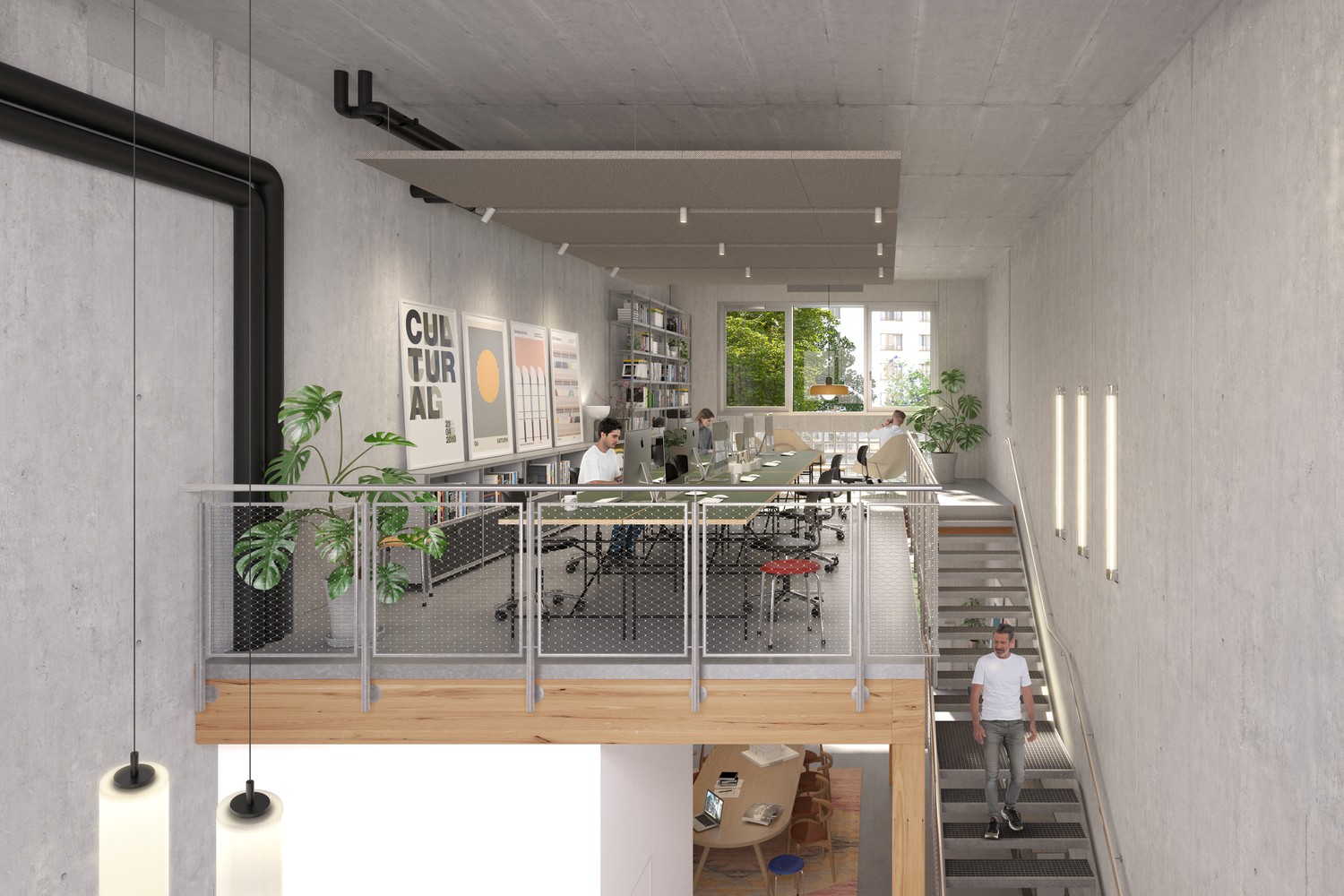 128m² commercial
