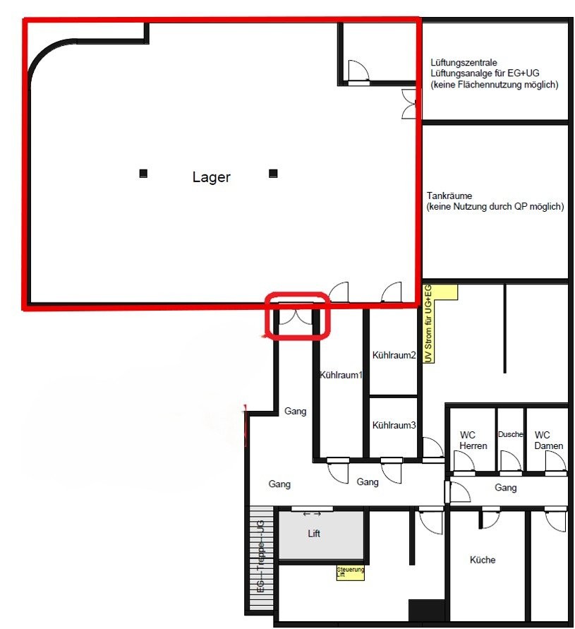 430m² storage room, photo 6 of 8