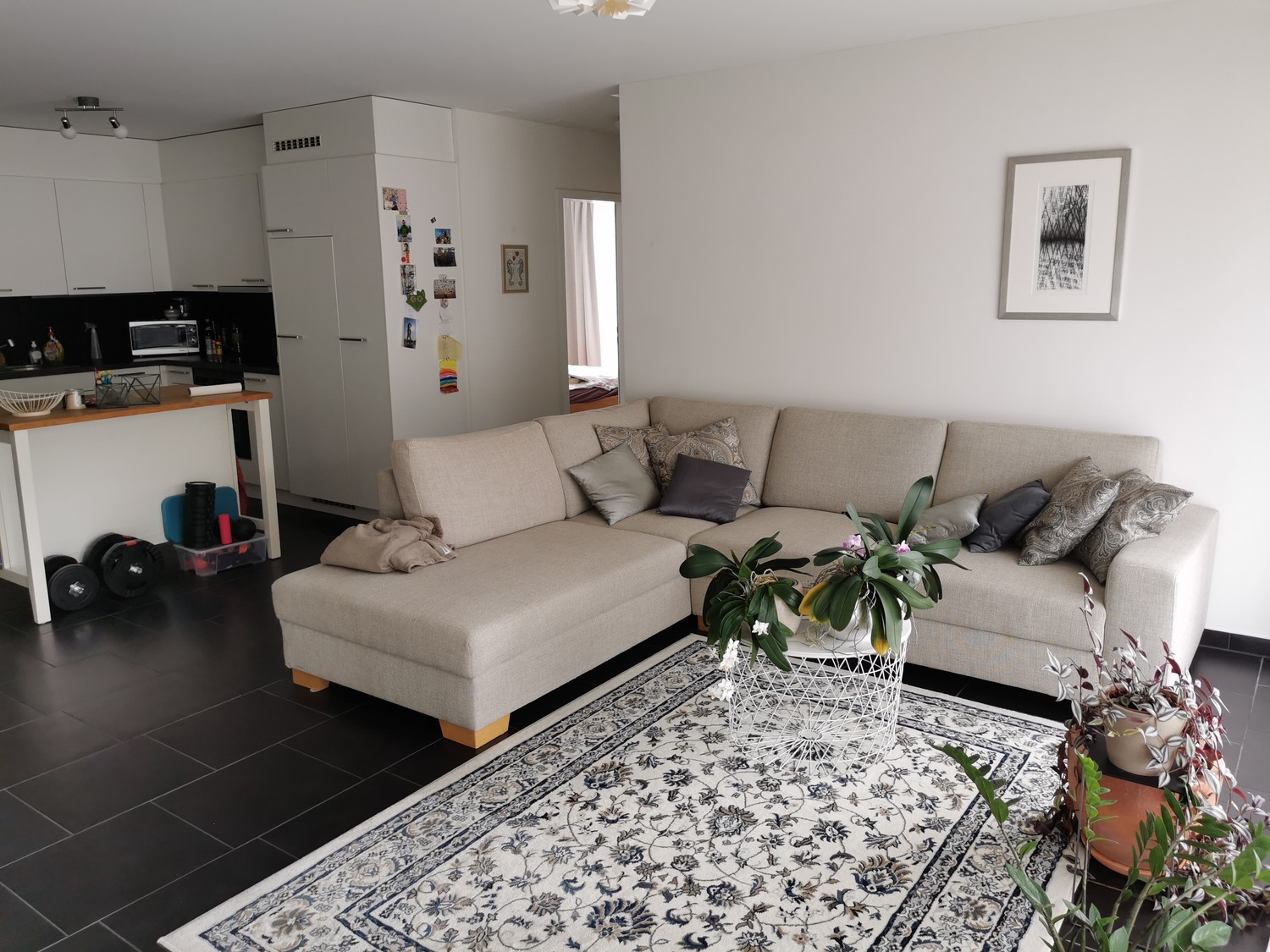 Furnished 3.5-room apartment for sublet in Zurich Schwamendingen–Stettbach, photo 2 of 10