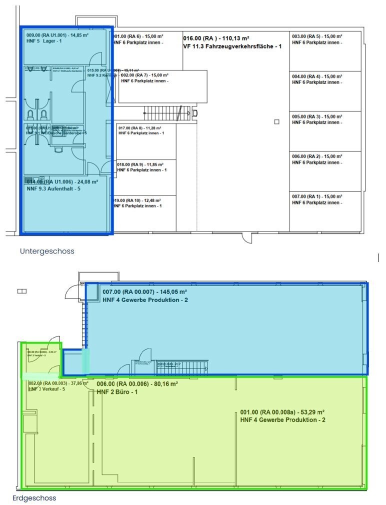 520m² shop