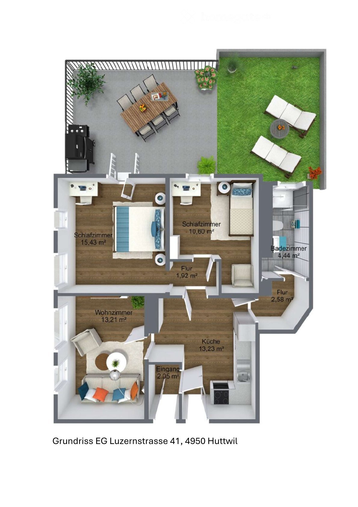 3 ½ rooms apartment