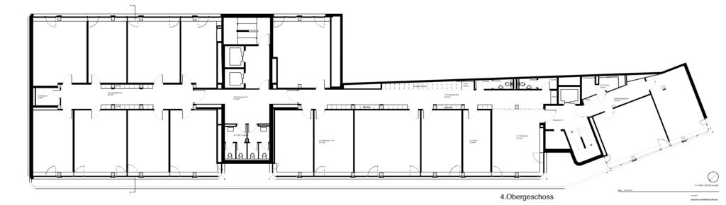 635m² office