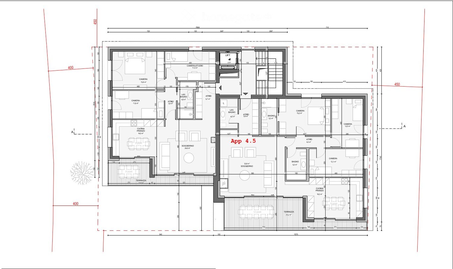 Appartement de 4 ½ pièces