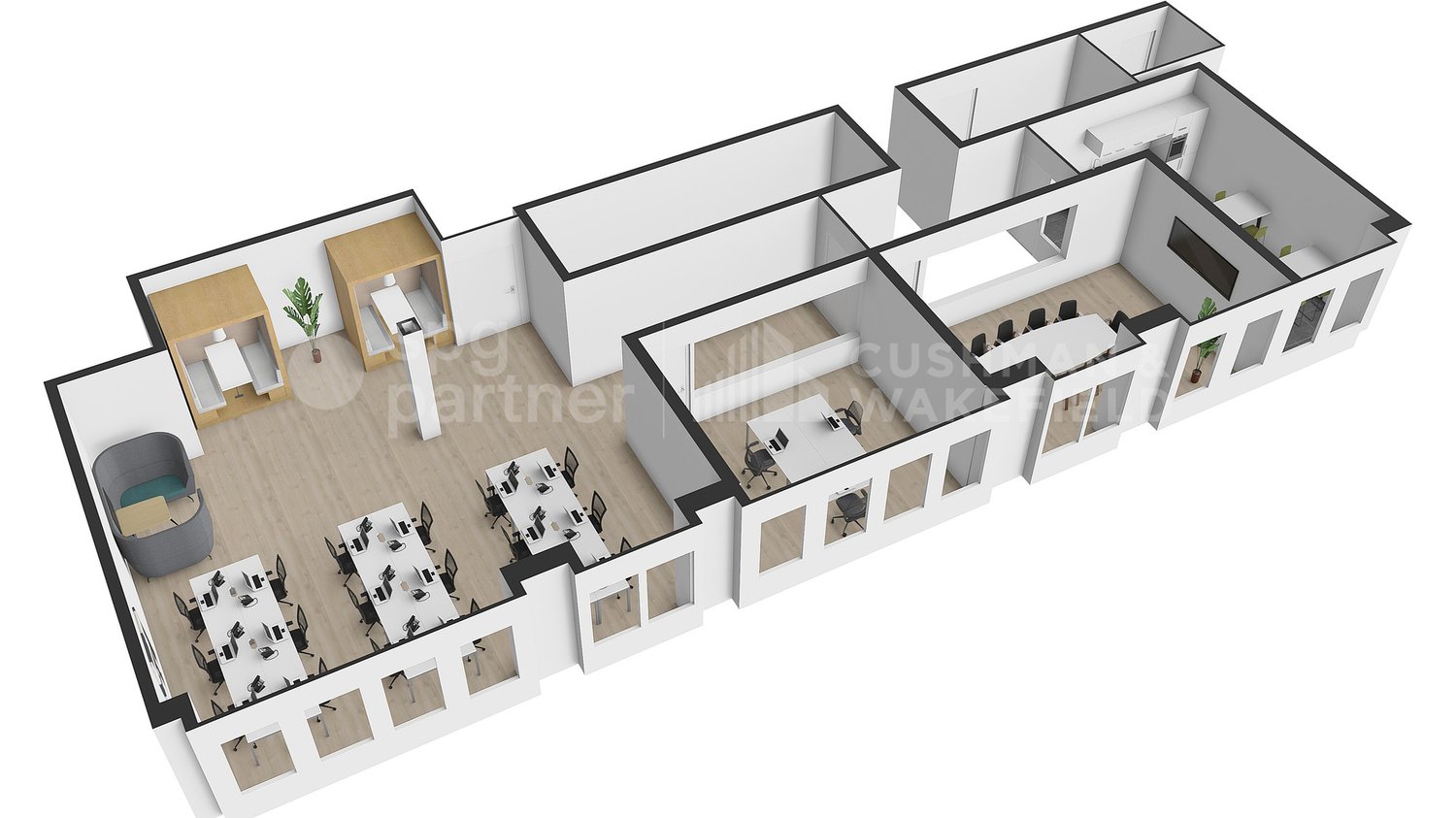 135m² office, photo 4 of 5