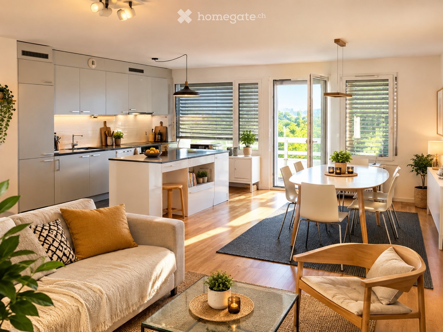 3 rooms apartment