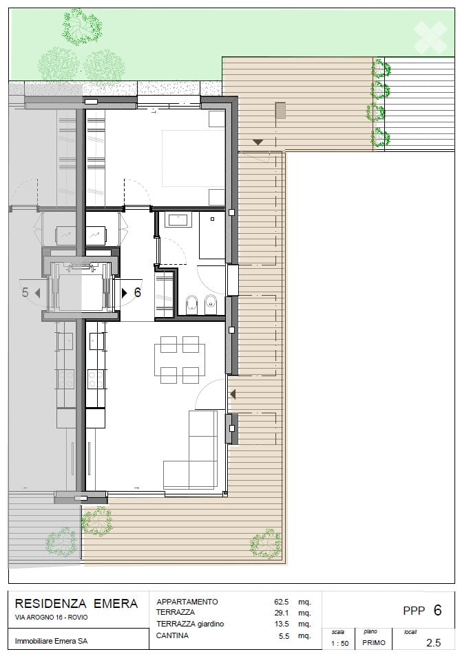 2 ½ rooms apartment, photo 4 sur 5
