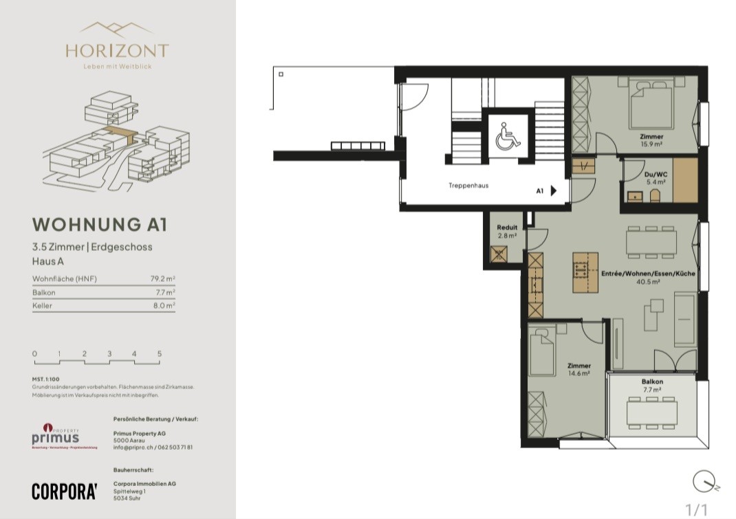 3 ½ rooms apartment, photo 6 of 7