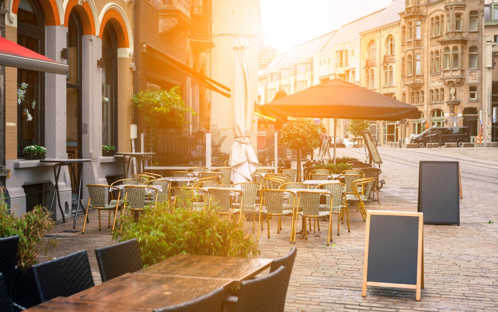 105m² restaurant