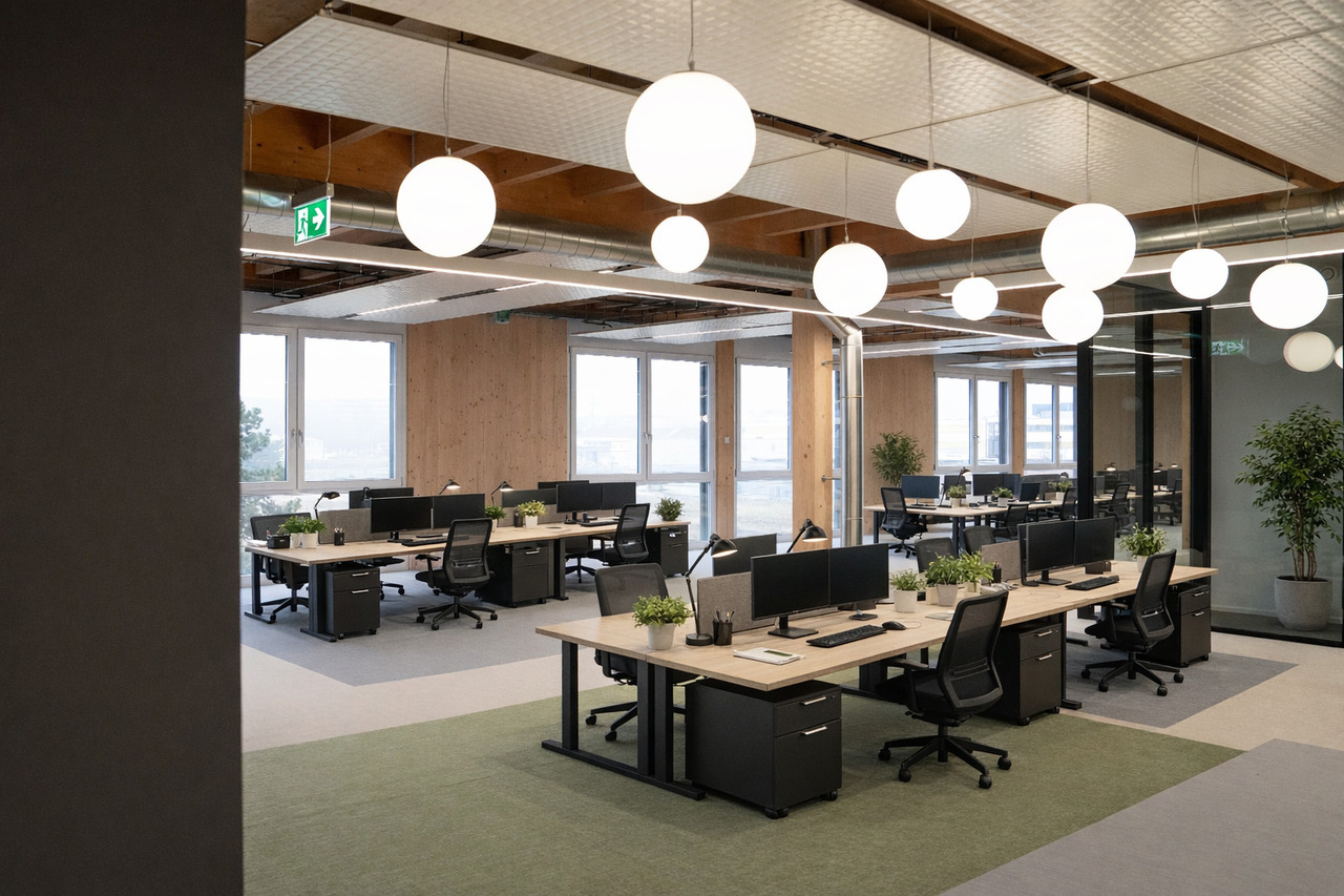 1200m² office, photo 2 of 10