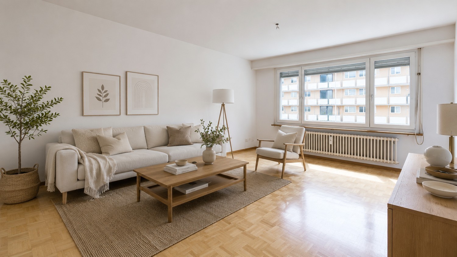 2 pièces appartement