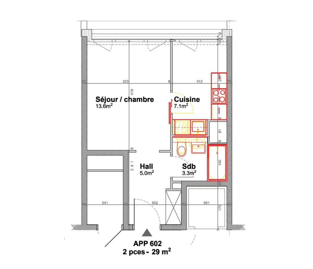 1 ½ Zimmer-Wohnung