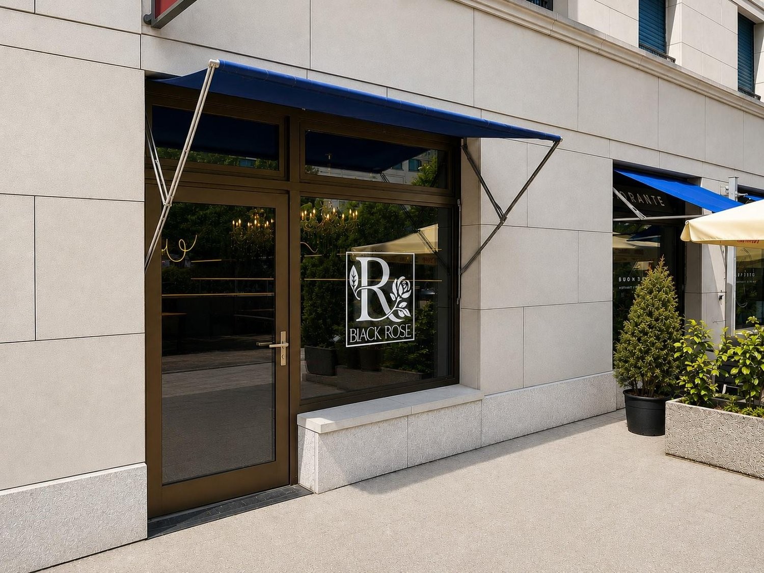 136m² restaurant
