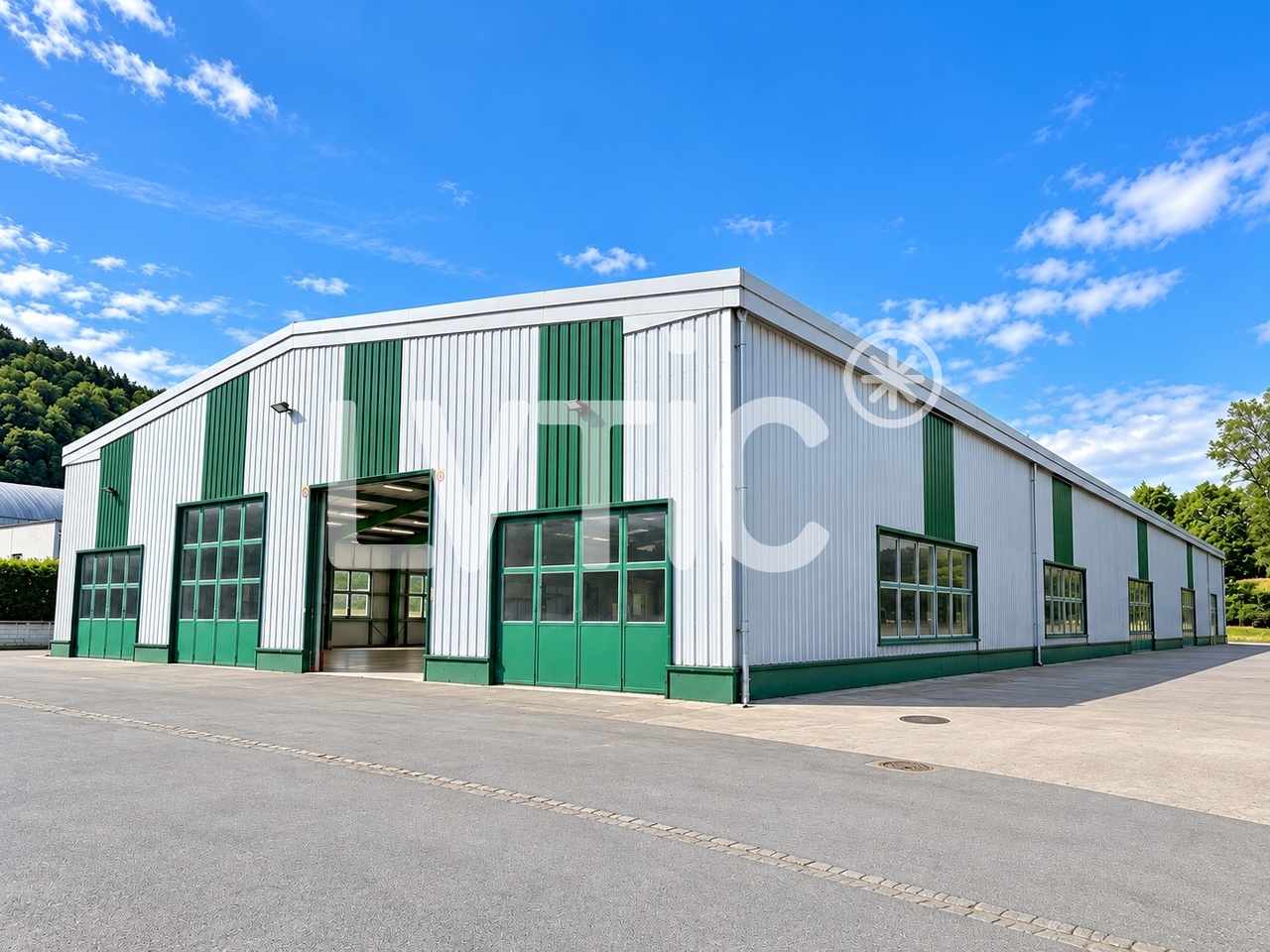 2100m² storage room