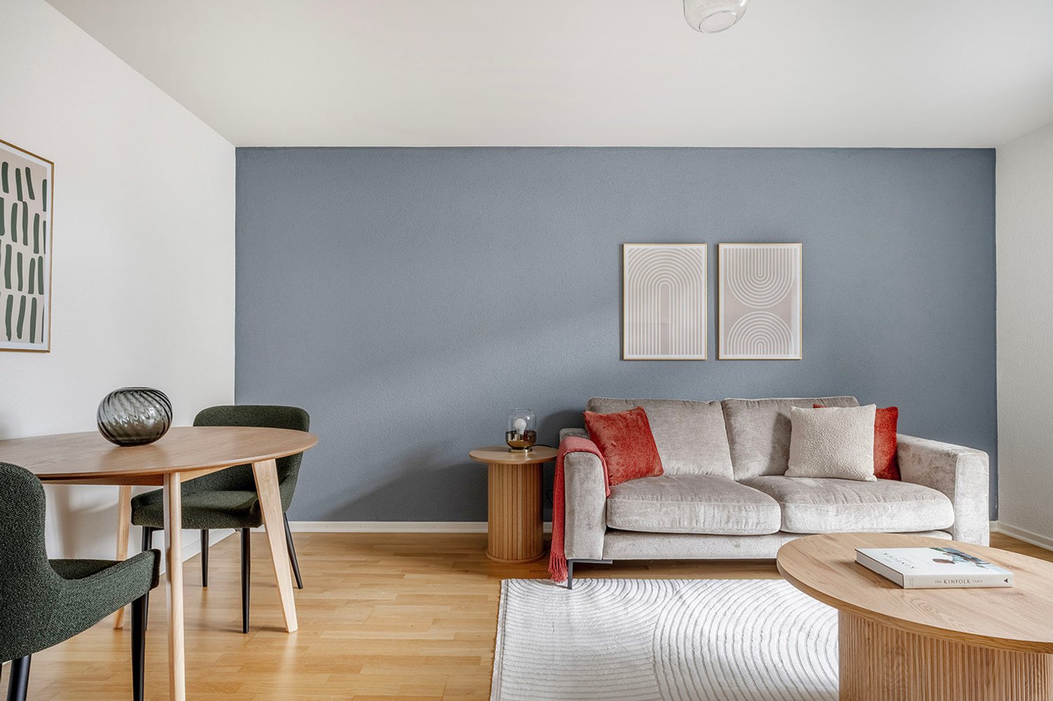 2 ½ rooms furnished flat