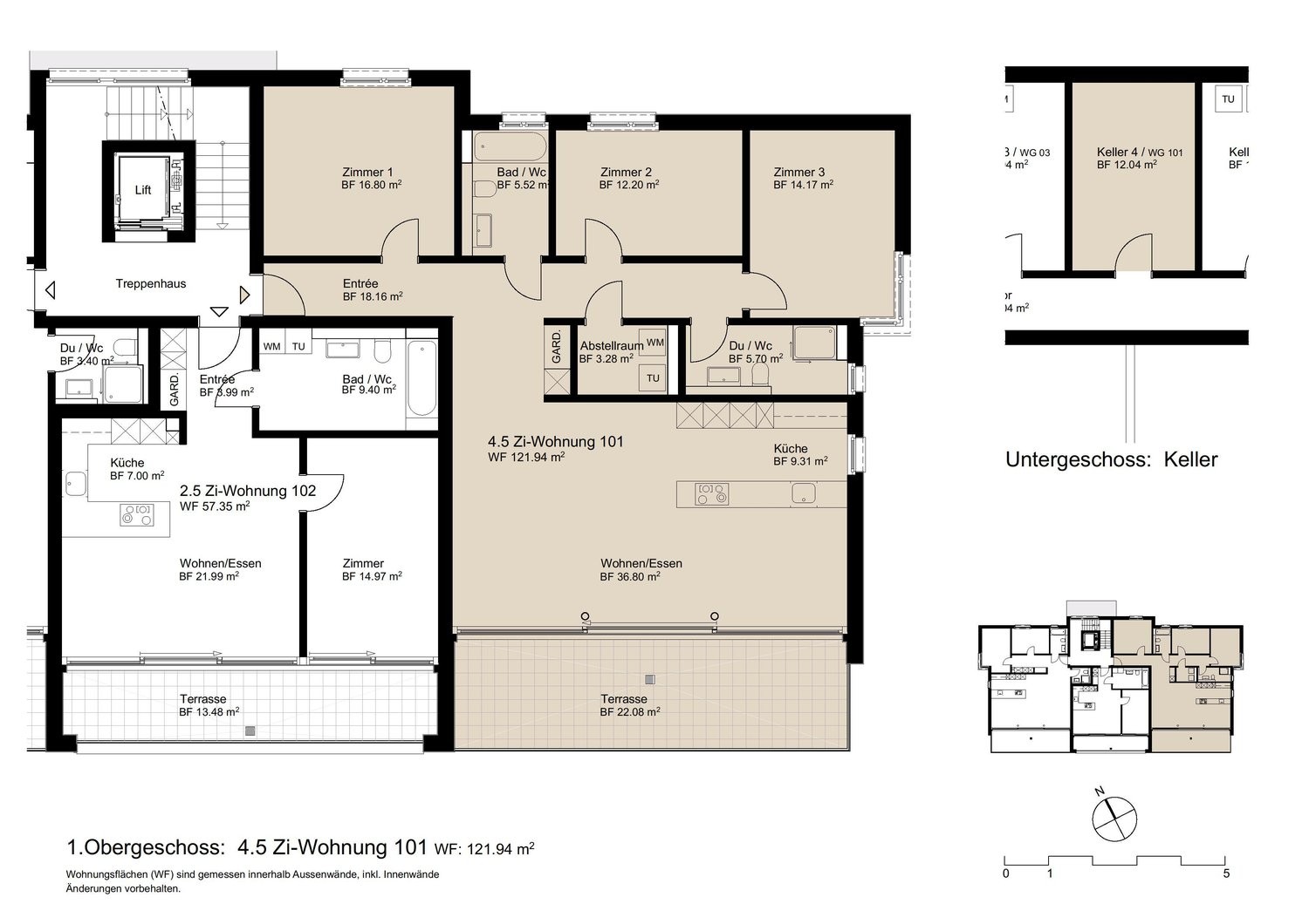 4 ½ rooms apartment, photo 5 of 6