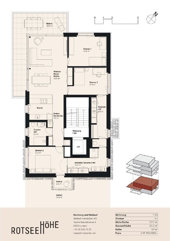 4 ½ rooms apartment, photo 6 of 6