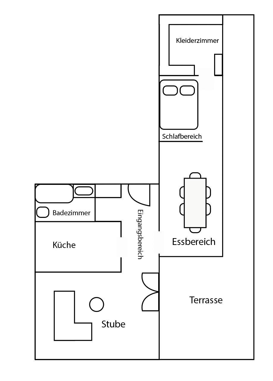 2 ½ rooms apartment