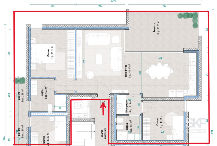 3 ½ rooms apartment, photo 6 of 6
