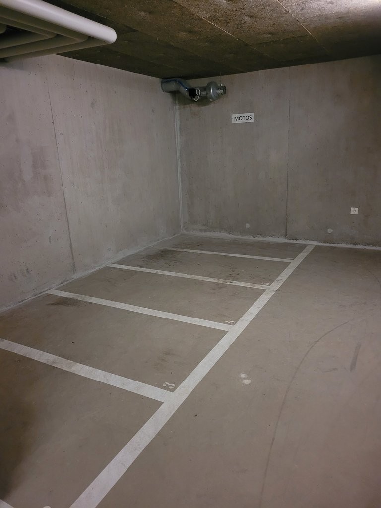 Covered bike parking