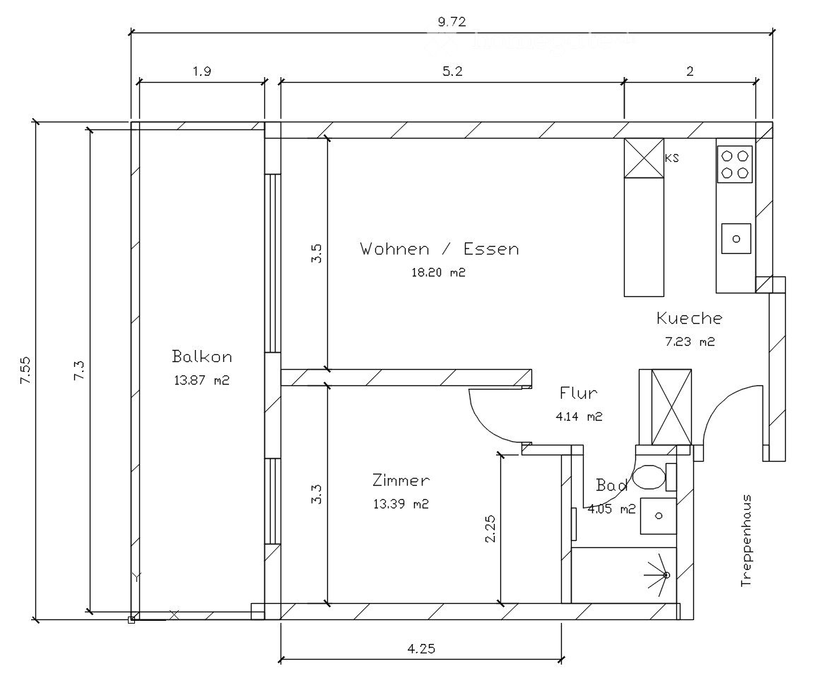 2 rooms apartment, photo 5 of 5