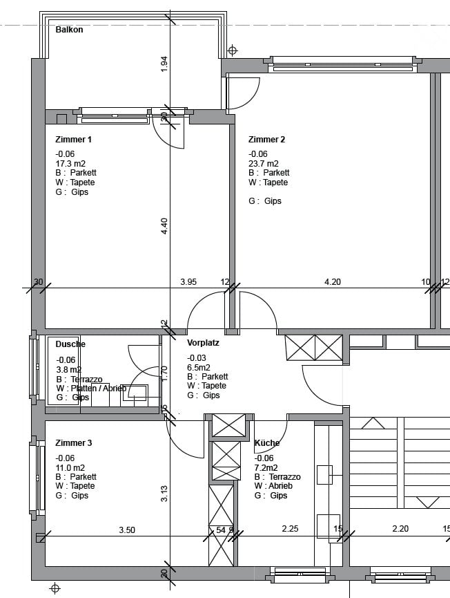 3 rooms apartment, Foto 1 von 5