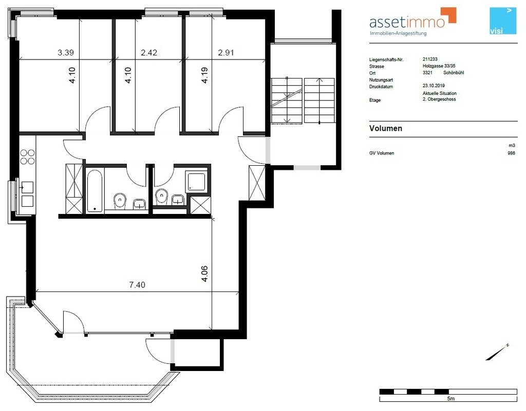 4 ½ rooms apartment