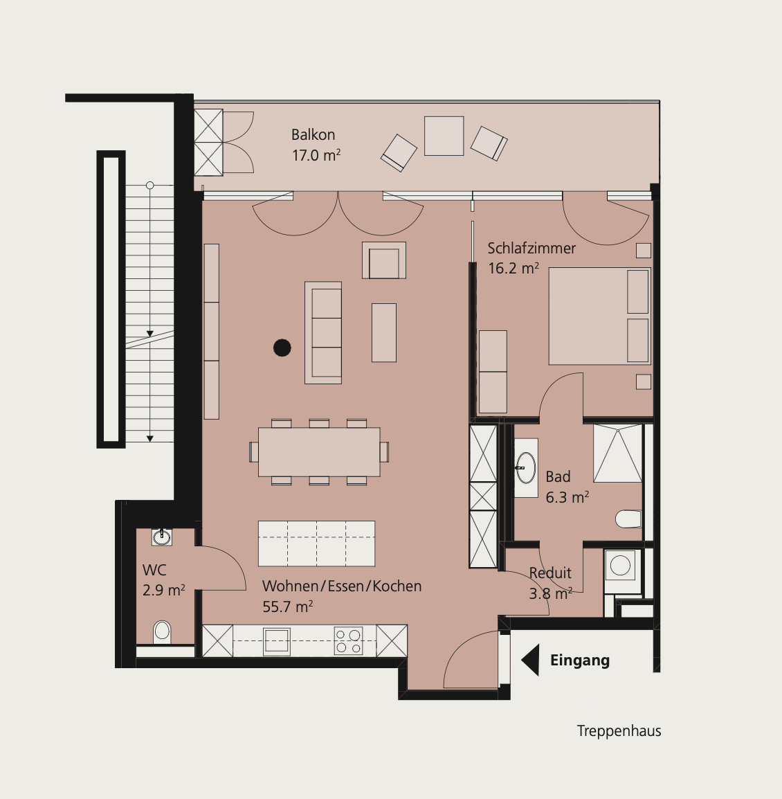 2 ½ rooms apartment, photo 7 of 8
