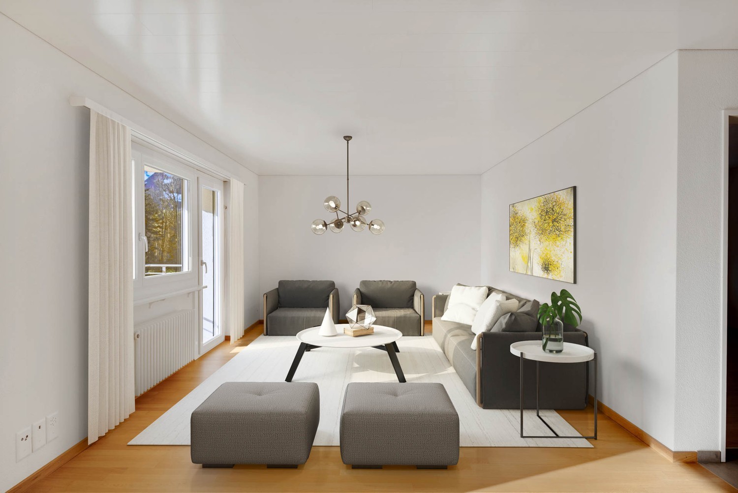 3 ½ rooms apartment