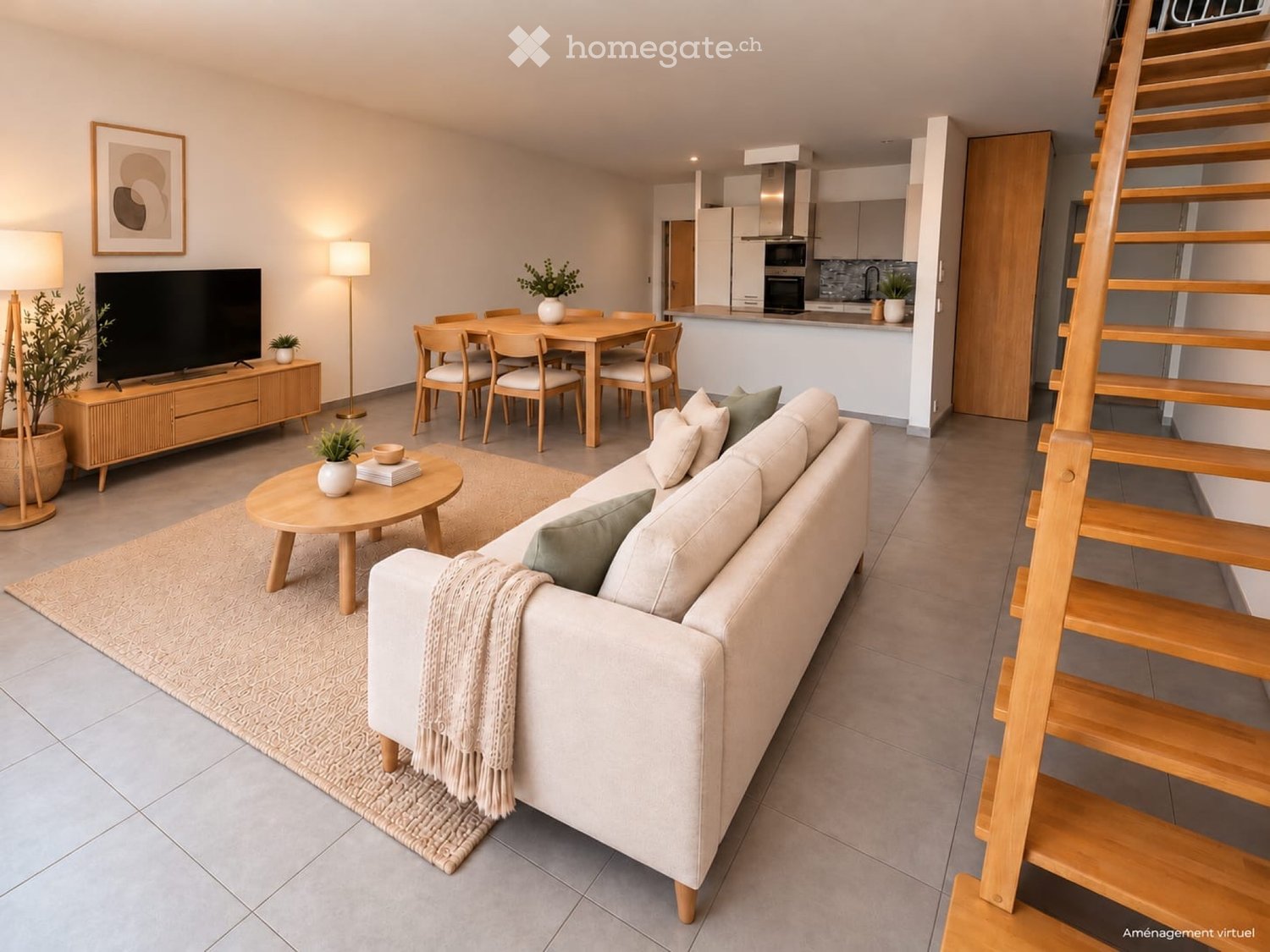 3 rooms apartment