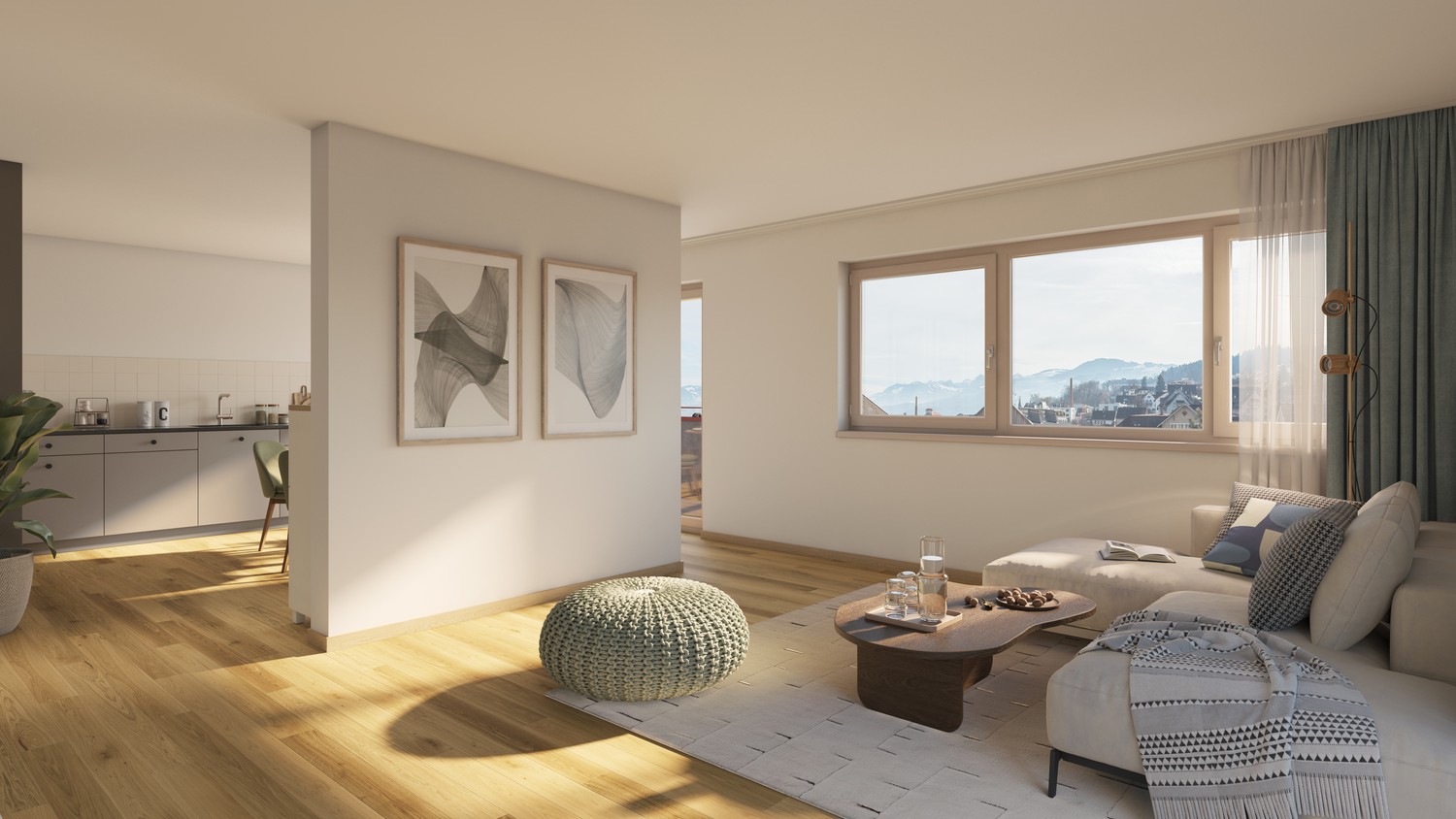 Appartamento di 2 ½ locali, foto 1 di 4