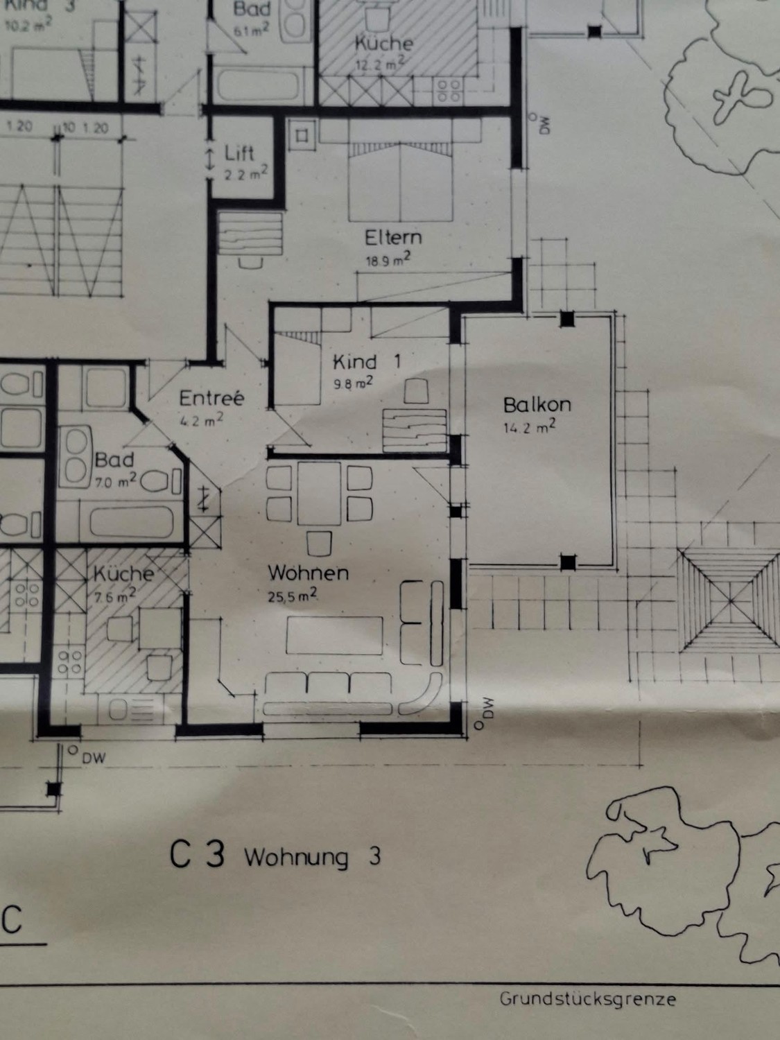 Appartamento di 3 ½ locali