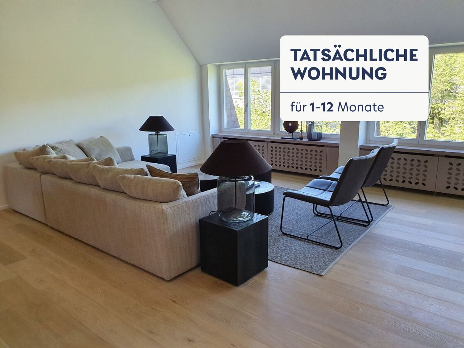 3 rooms furnished flat, photo 1 of 10