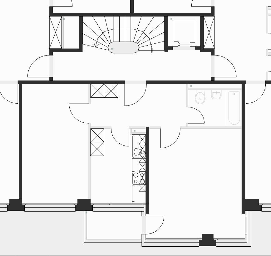 3 rooms apartment