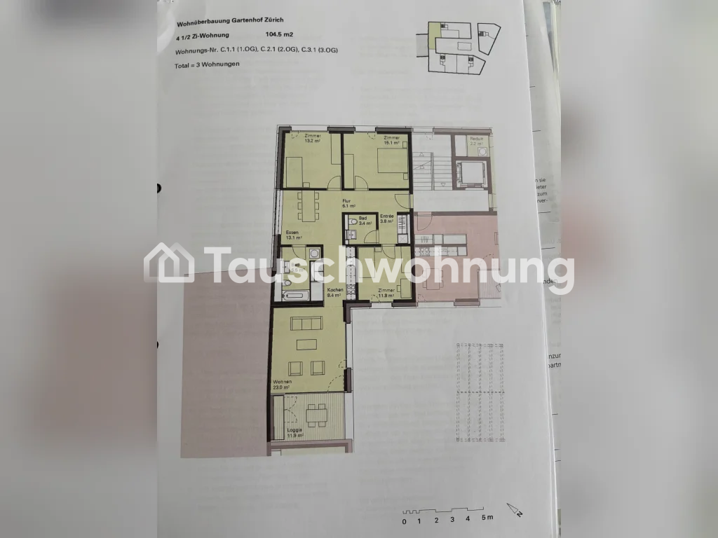 2 ½ rooms apartment