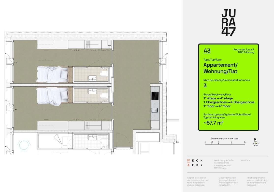 3 ½ rooms apartment, photo 3 of 3