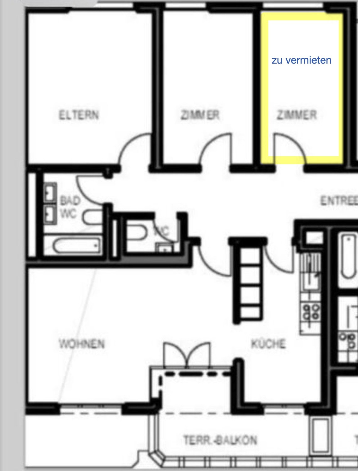 Room in a shared flat, photo 2 of 10