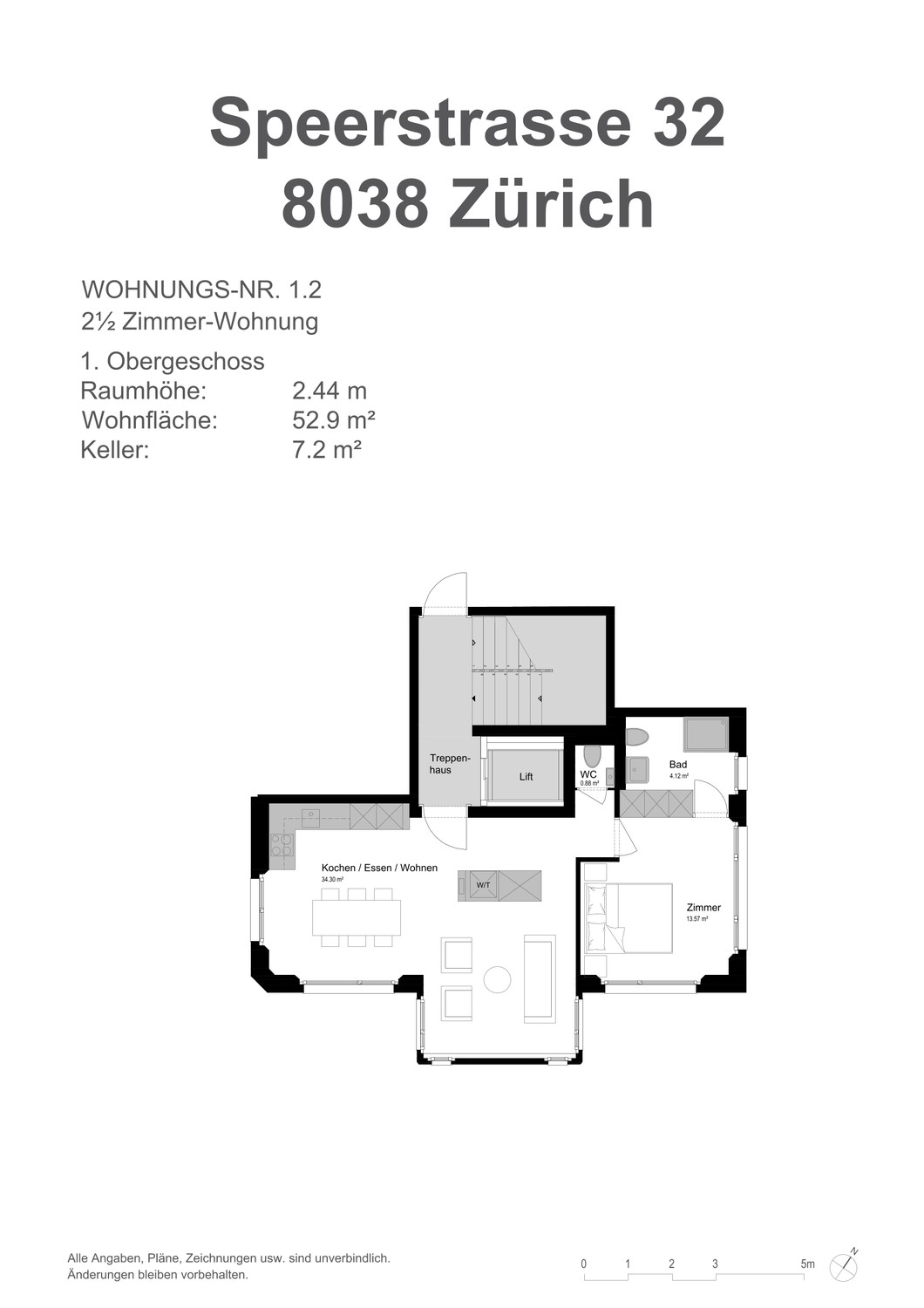 2 ½ rooms apartment, photo 9 of 9