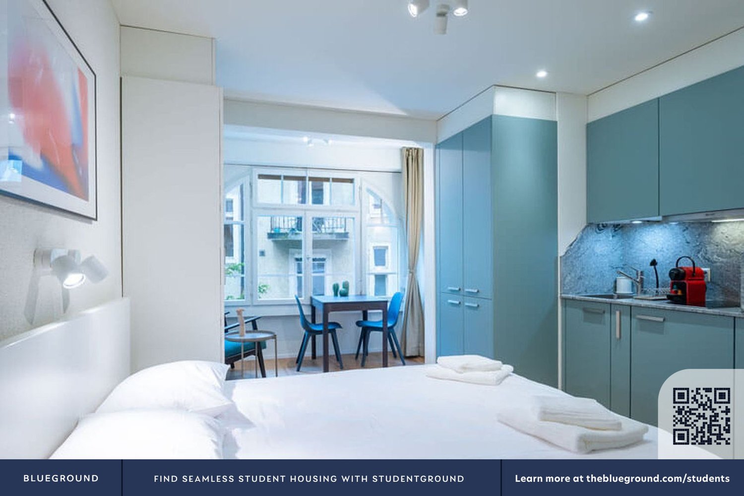 2 room furnished flat