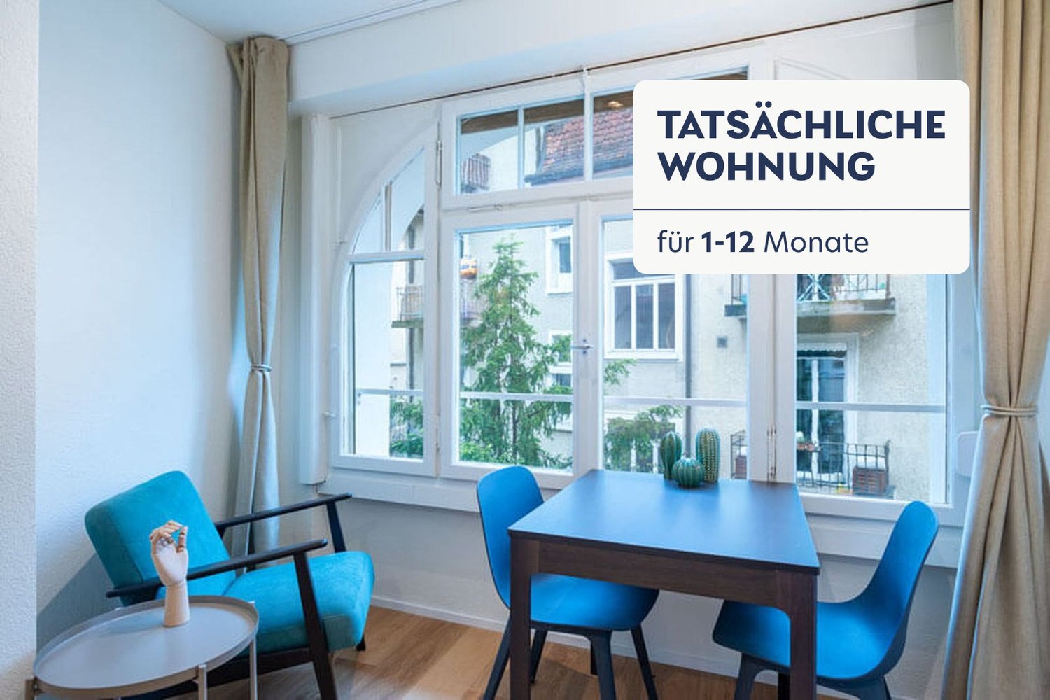 2 room furnished flat