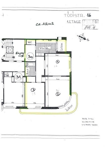 3 rooms apartment, photo 5 of 5