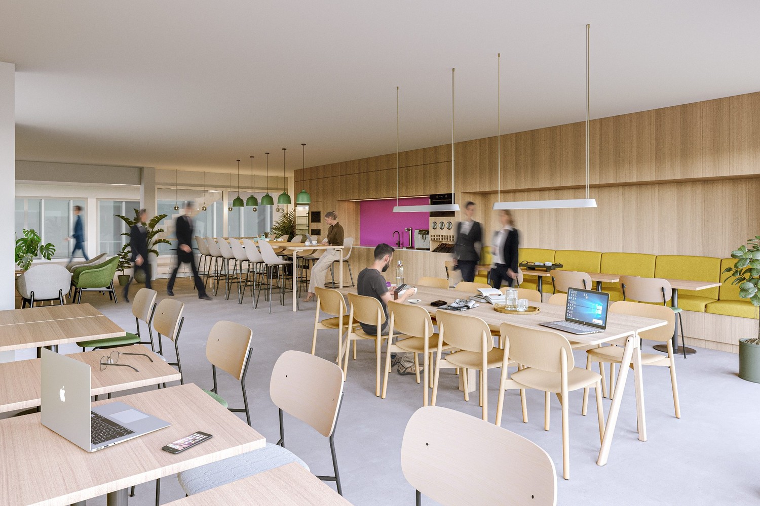 256-3300m² office
