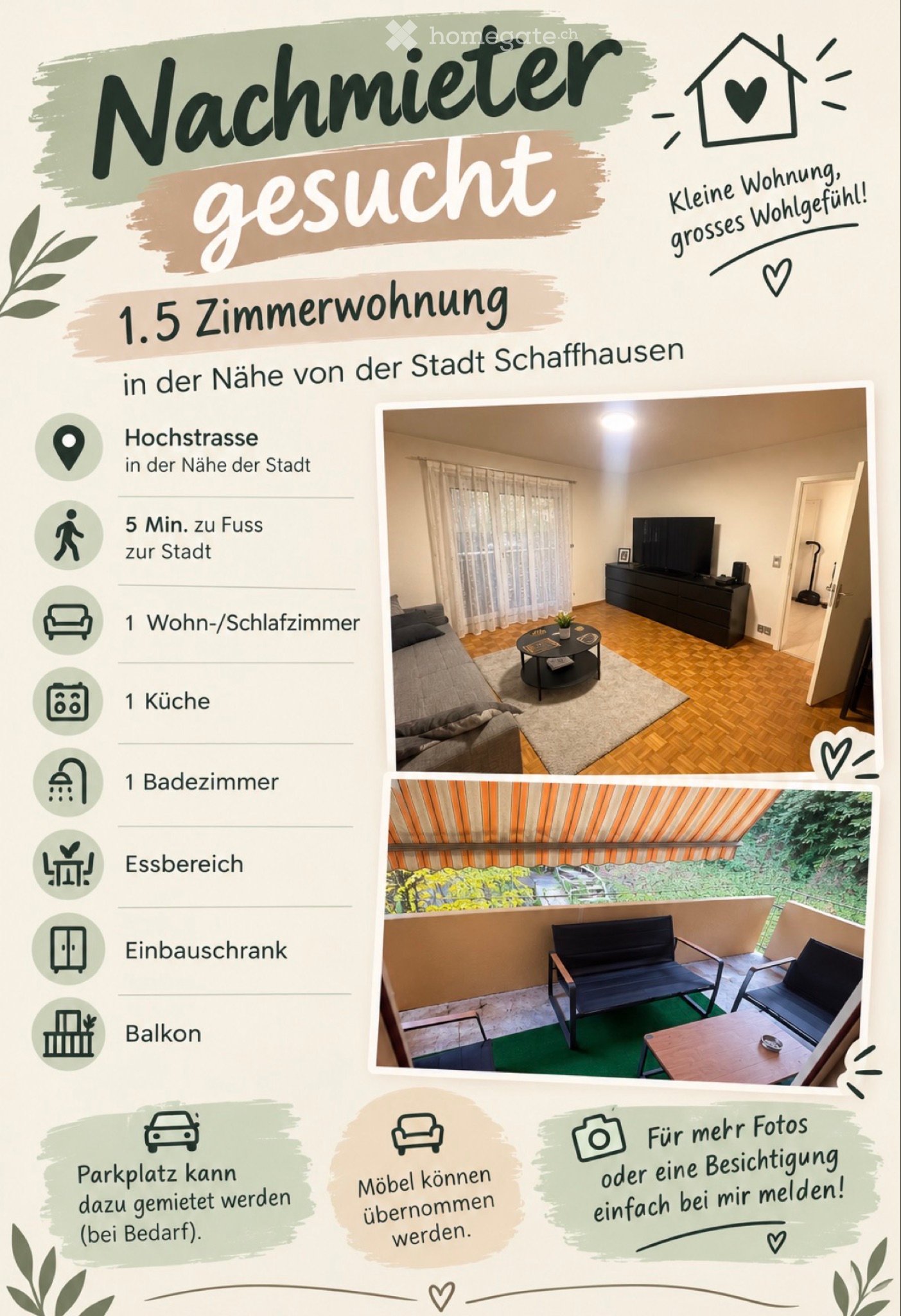 2 room apartment
