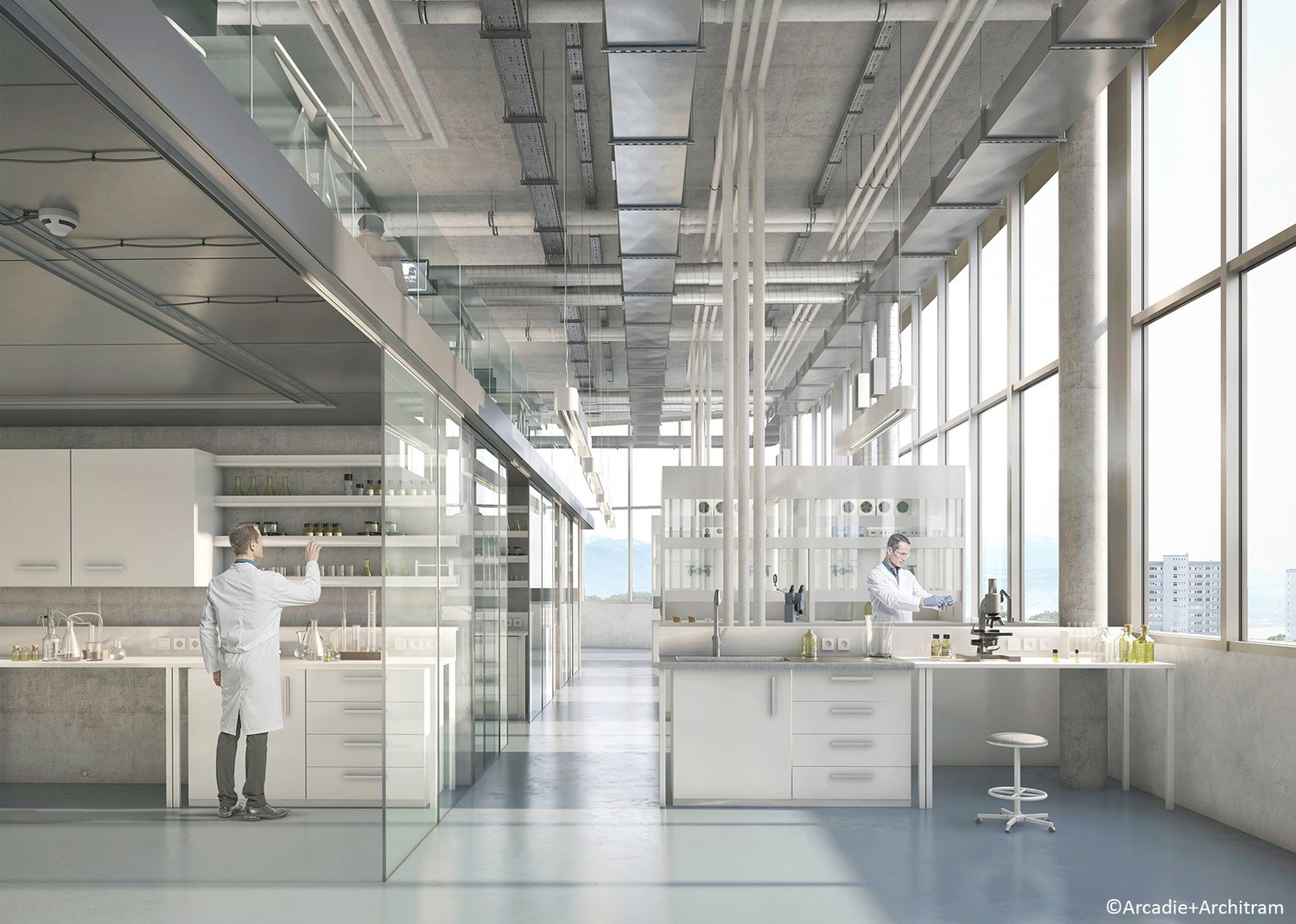 3000m² office, photo 3 of 4